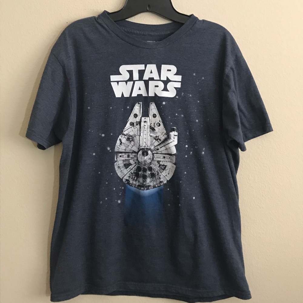 Star Wars Millenium Falcon T Shirt Sz Large